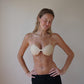 Fabric stick on bra