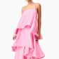 Tilly Tiered Maxi Dress in Pink