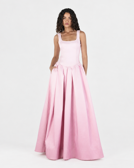 Posey Gown Rosewash Taffeta