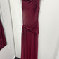 SALE - The silas mesh dress plum (XL)