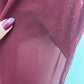SALE - The silas mesh dress plum (XL)