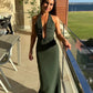 The Alusia dress Moss