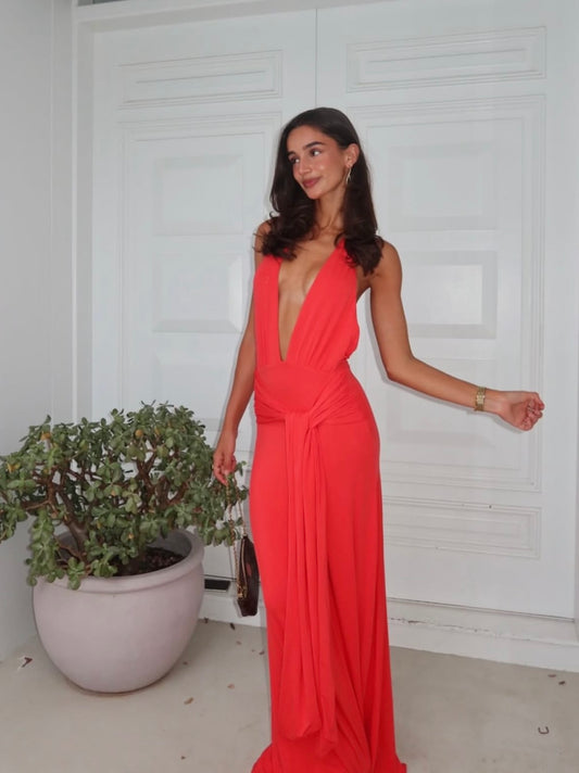 Jasmine maxi dress geradine