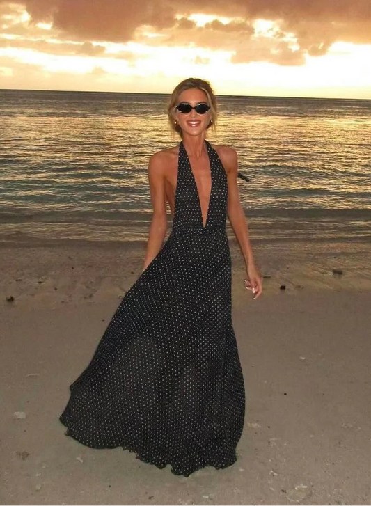 District maxi onyx polka