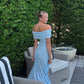 Field Of Dreams Maxi Dress soft blue