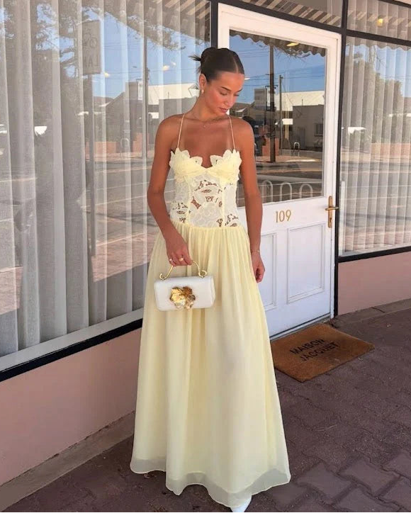 Stephanie Maxi Dress Butter