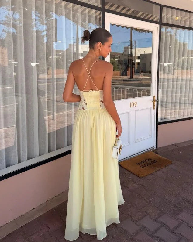 Stephanie Maxi Dress Butter