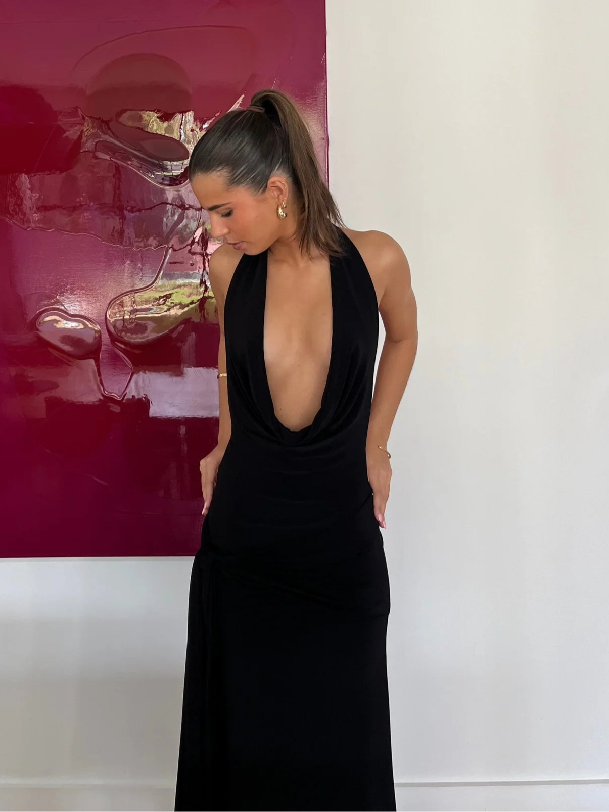 Nadia dress black