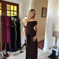 Nadia dress brown
