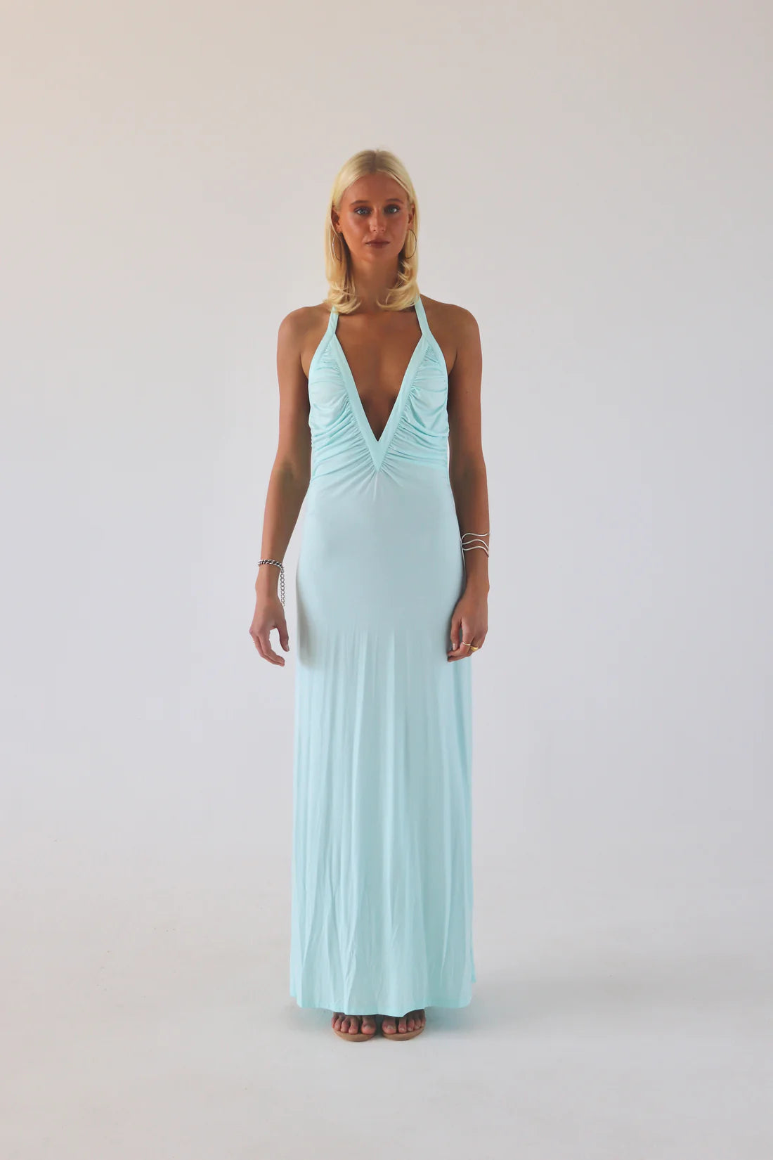 Angelina Maxi in Aqua