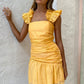 Shangri-La Dress in Orange Sorbet