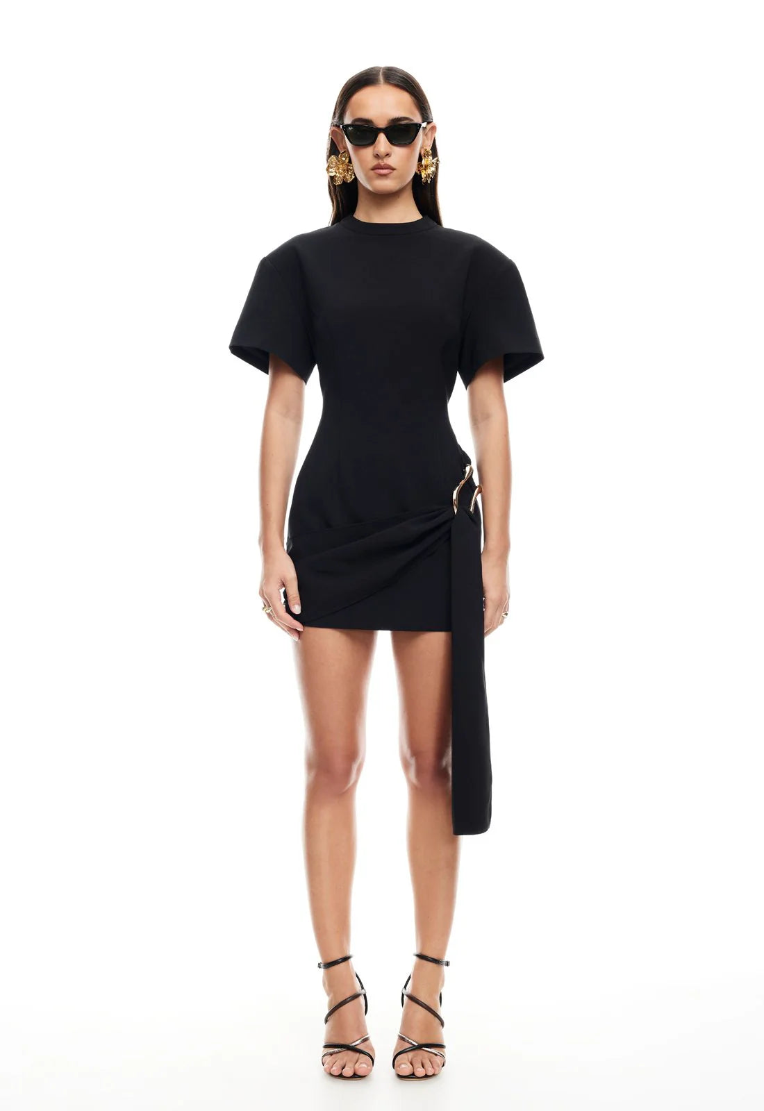 Martini mini dress onyx