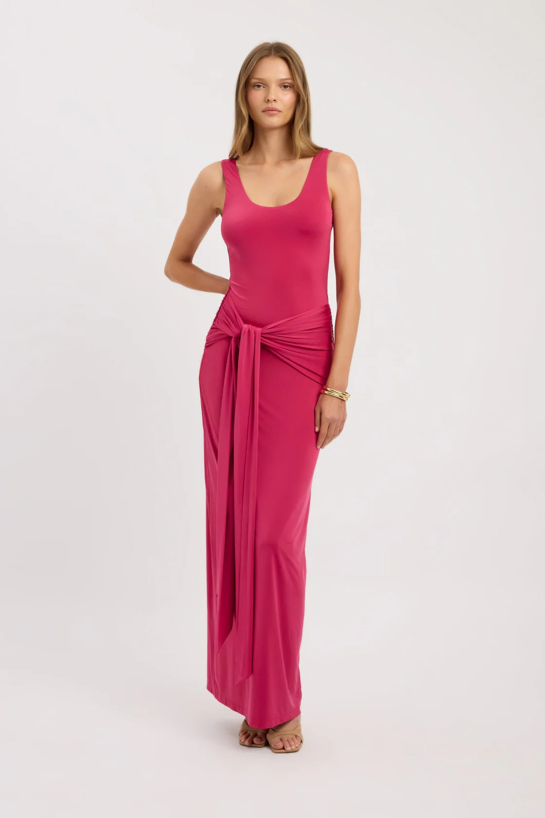 Shara maxi dress persian red
