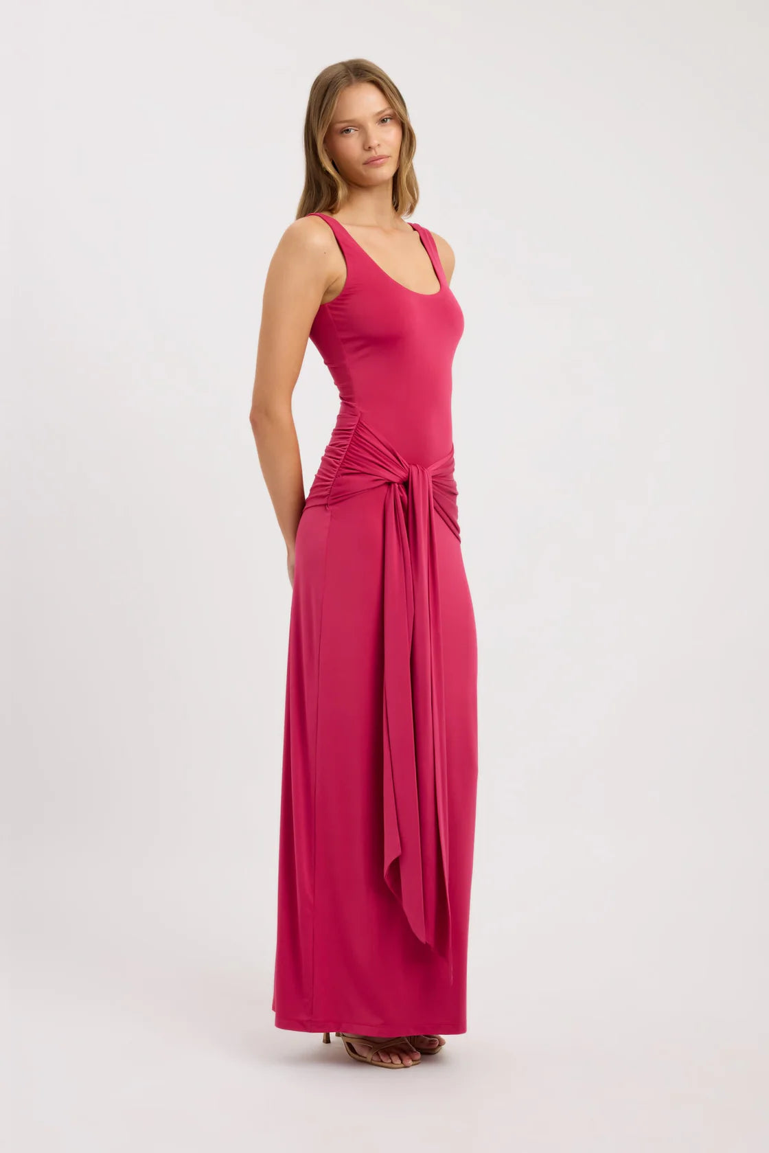 Shara maxi dress persian red