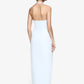 The Lusi crepe dress skywriting
