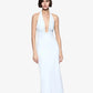 The Lusi crepe dress skywriting