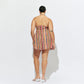Madrid mini dress liquorice stripe