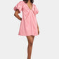 Maxine mini dress pink