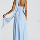 Maliyah maxi dress baby blue