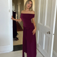 Nadia dress burgundy