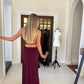 Nadia dress burgundy