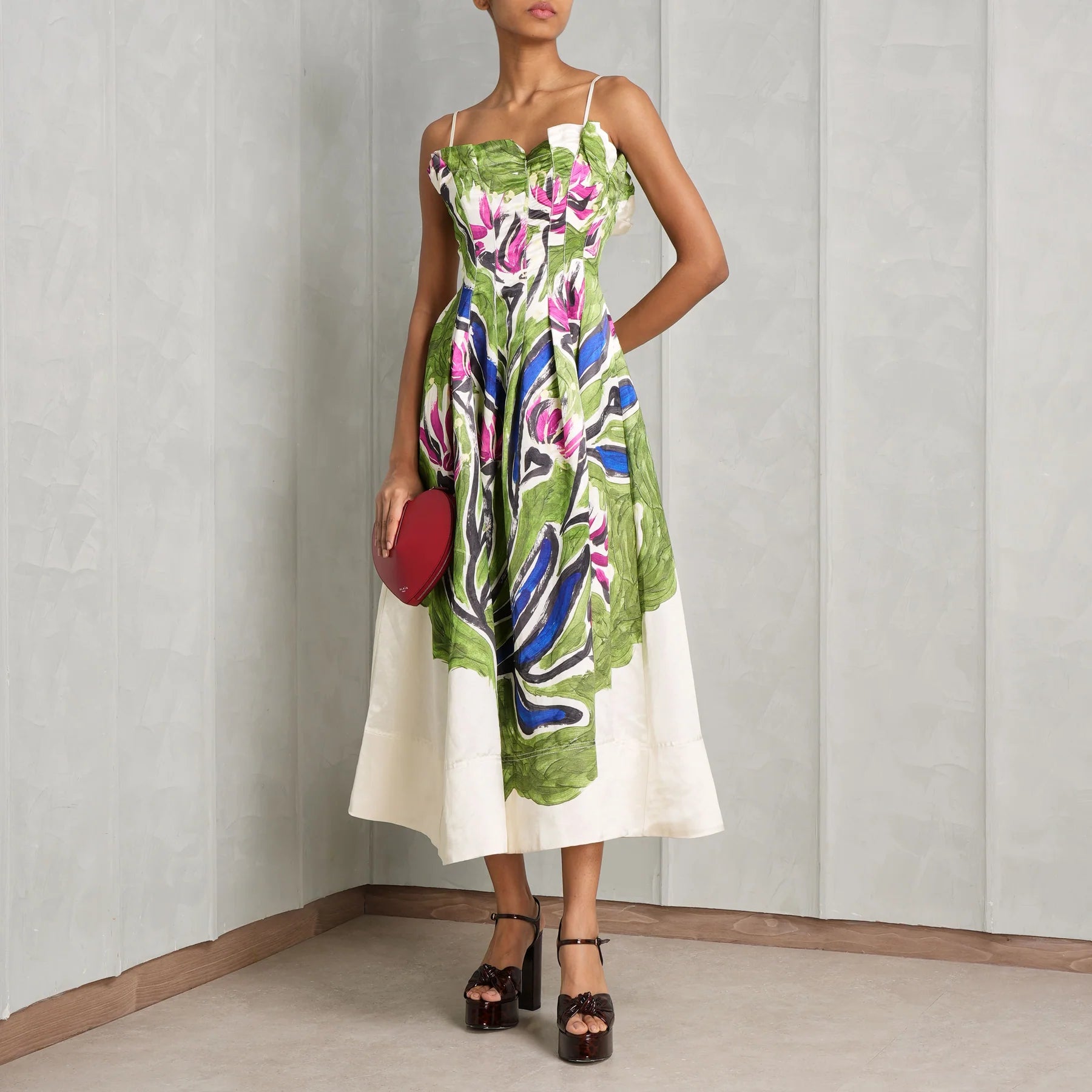 Paradiso Cinched midi dress Dress to Impress Rentals Paradiso Cinched midi dress Dress to Impress Rentals