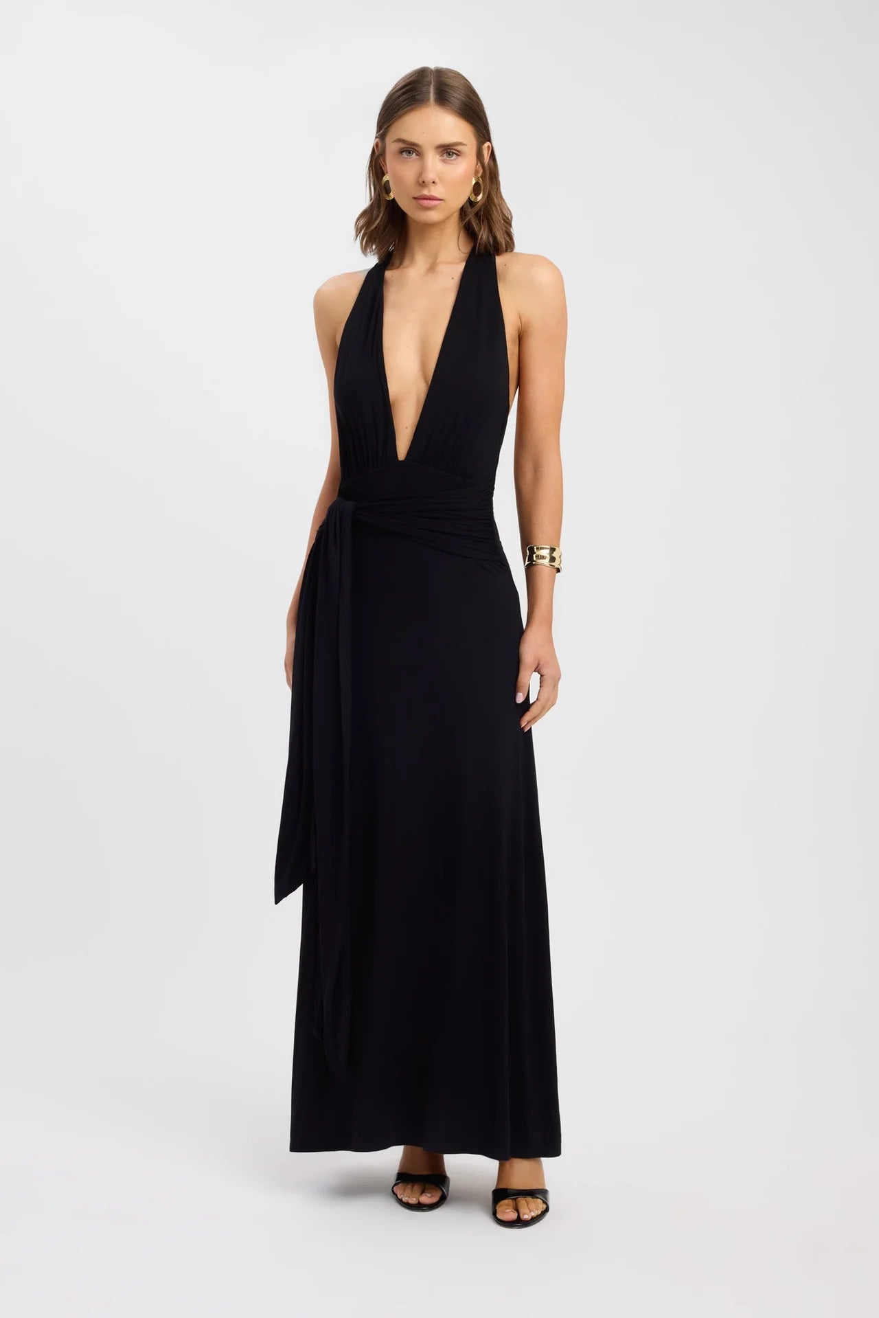 Jasmine maxi dress black