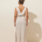 Esme linen slip dress