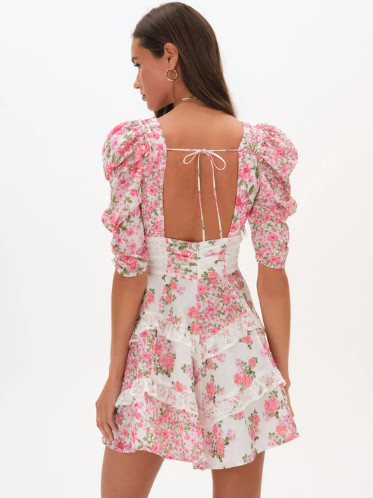 Rosalyn mini dress pink