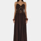 Stephanie Maxi Dress Cedar (brown)