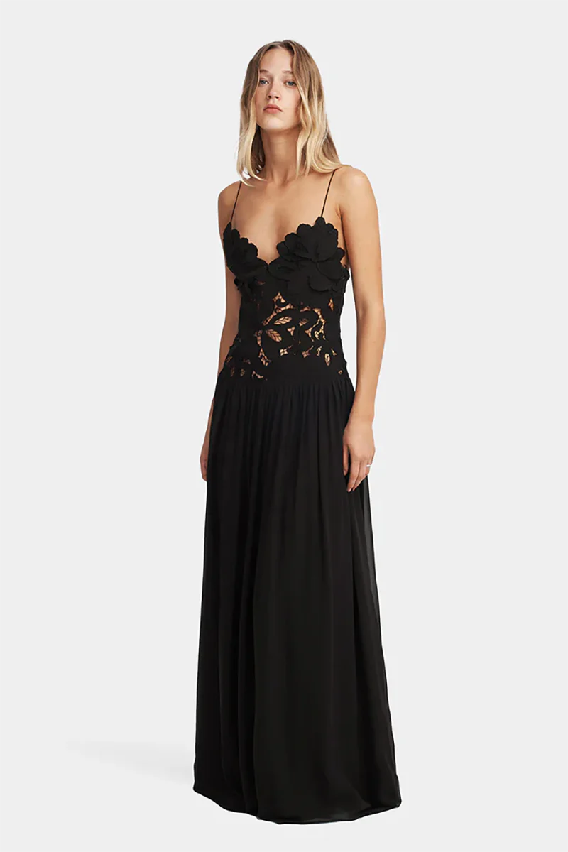 Stephanie Maxi Dress Black
