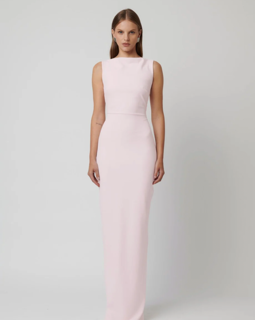 Verona gown ice pink