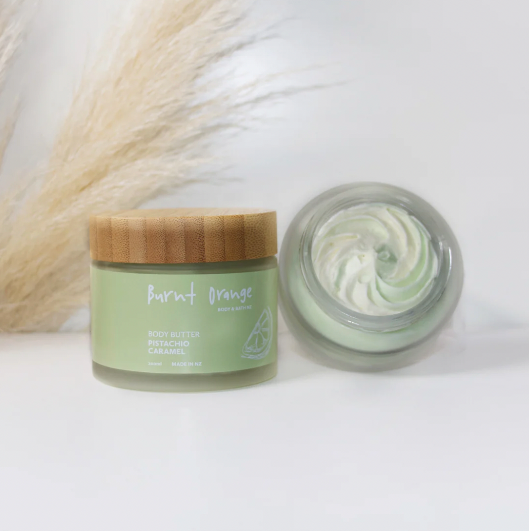 Pistachio caramell body butter