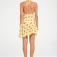 Harlow polka halter dress butter spot