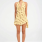 Harlow polka halter dress butter spot