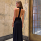 Jasmine maxi dress black