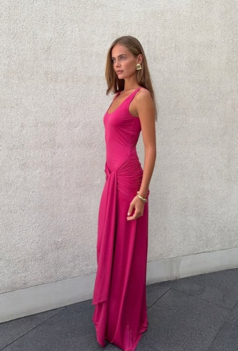 Shara maxi dress persian red