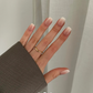Ombre square (gel)