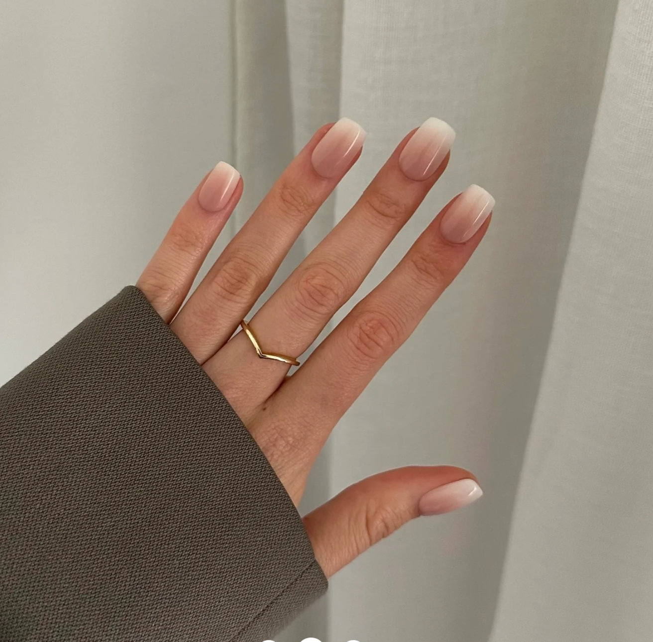 Ombre square (gel)