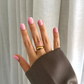 Pink extra-short (gel)