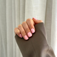Pink extra-short (gel)
