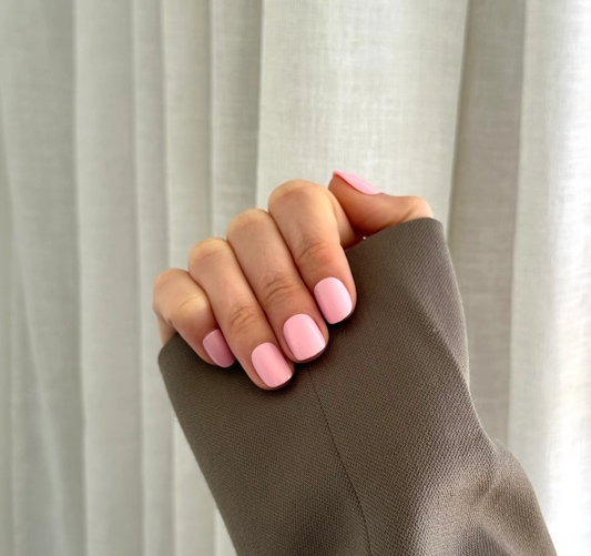 Pink extra-short (gel)