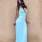 Angelina Maxi in Aqua