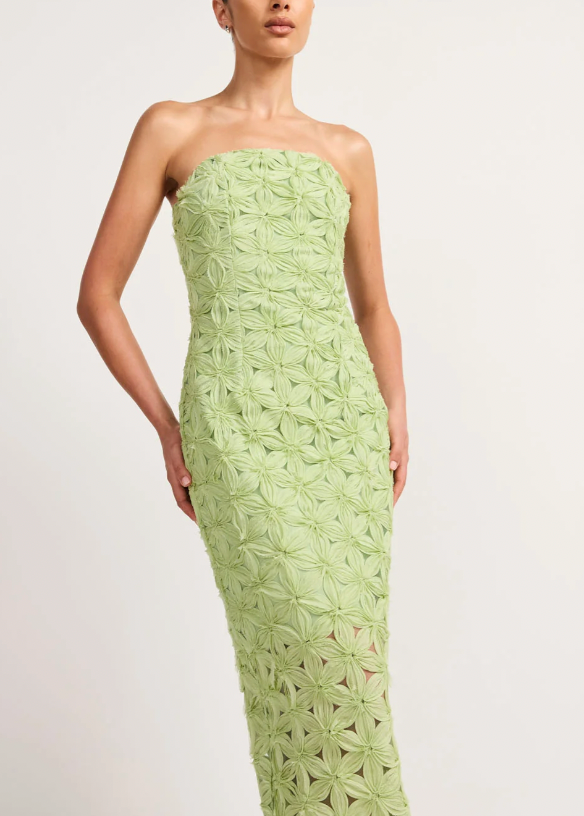 Rielle dress Pistachio