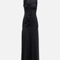 Bendetta Cotton Dress in Noir