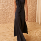 Bendetta Cotton Dress in Noir