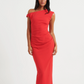 Mika maxi dress cherry