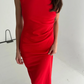 Mika maxi dress cherry