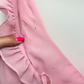 SALE - Tania ruffle mini pink quartz (S)