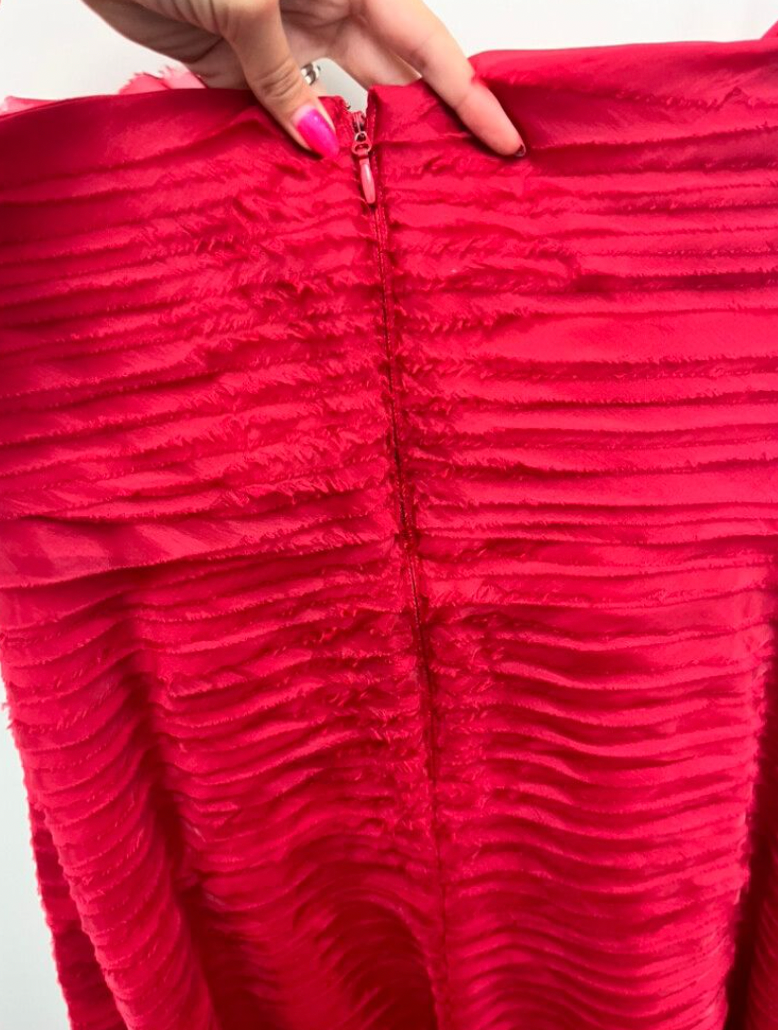 SALE - Soundscape maxi dress scarlet red (14)